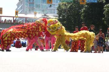 2017 CDF Parade Chinese Lion Dance