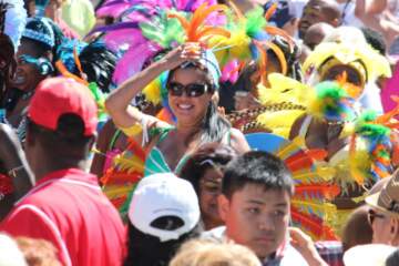 2017 CDF Parade Colourful Revellers